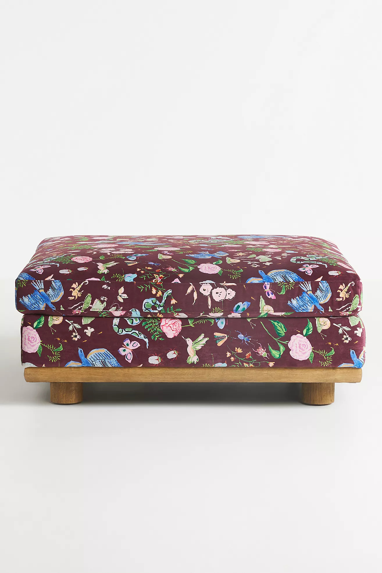 Wildland Relaxed Saguaro Ottoman | Anthropologie (US)