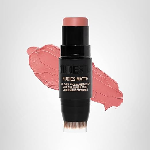 Nudestix Nudies Blush Stick – 3-in-1 Cream Blush for Cheeks, Eyes & Lips with Built-In Brush | ... | Amazon (US)