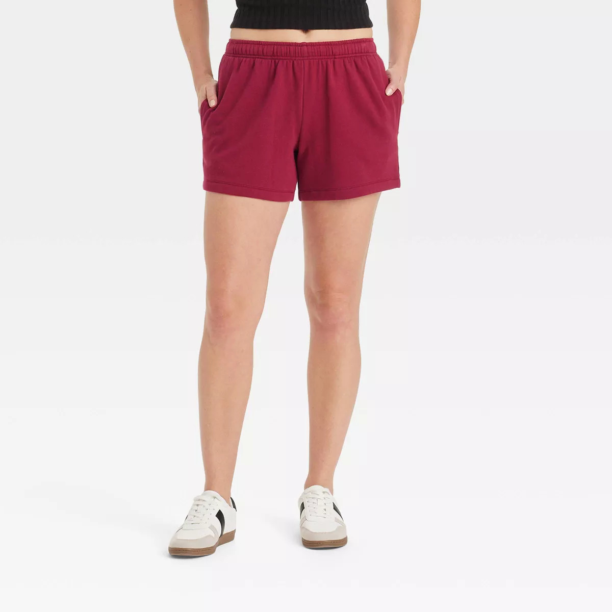 Women's Leisure Studio Mid-Thigh Fleece Shorts - Universal Thread™ | Target