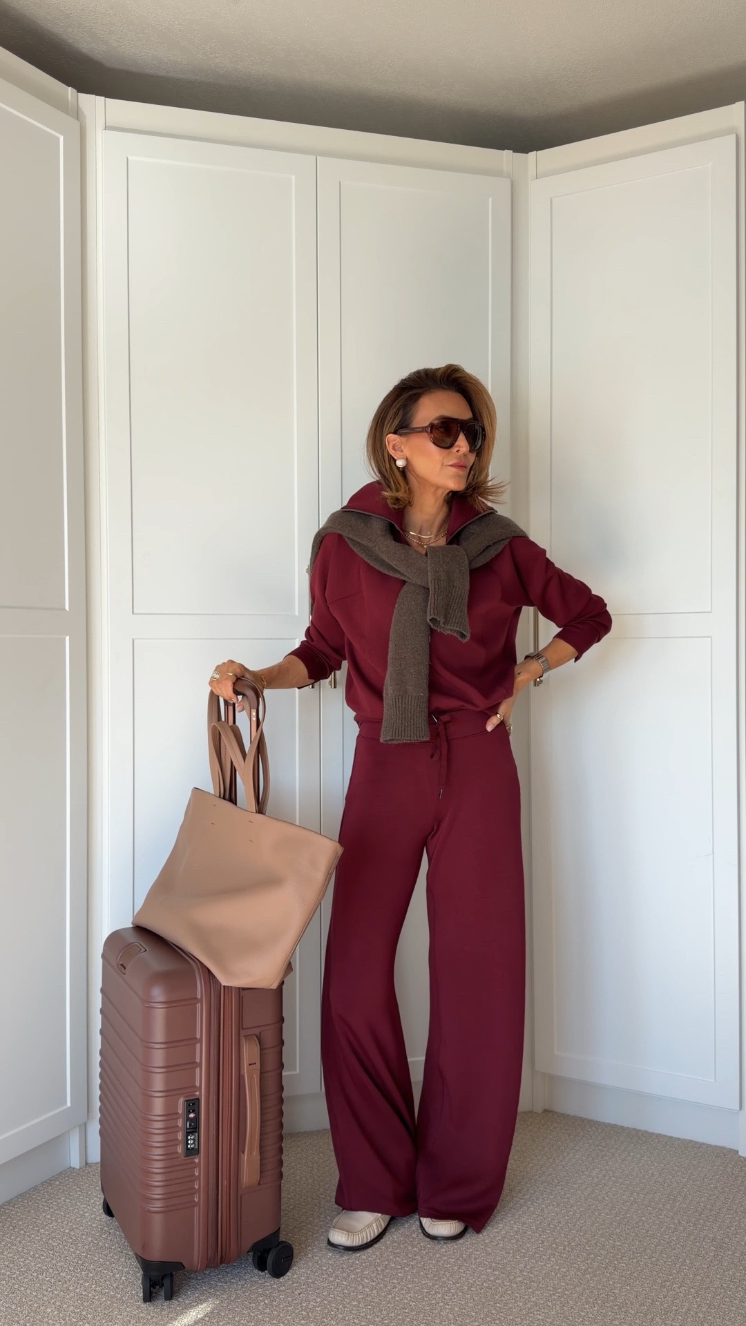 Pilates → planes → polished 🤎 comment SHOP gland I’ll send you all the links! 

Apparently my fall wardrobe has a color theme… and I’m not mad about it. The newest @Spanx  color drop takes some of my favorite pieces from workout, to travel day, to fully polished. Use code KARINAXSPANX for 15% off first purchase + free shipping, excluding sales (new customers only!) 
#spanxpartner 

Wearing small on leggings and xs on all other pieces!

#LTKootd #LTKgrwm #LTKSeasonal