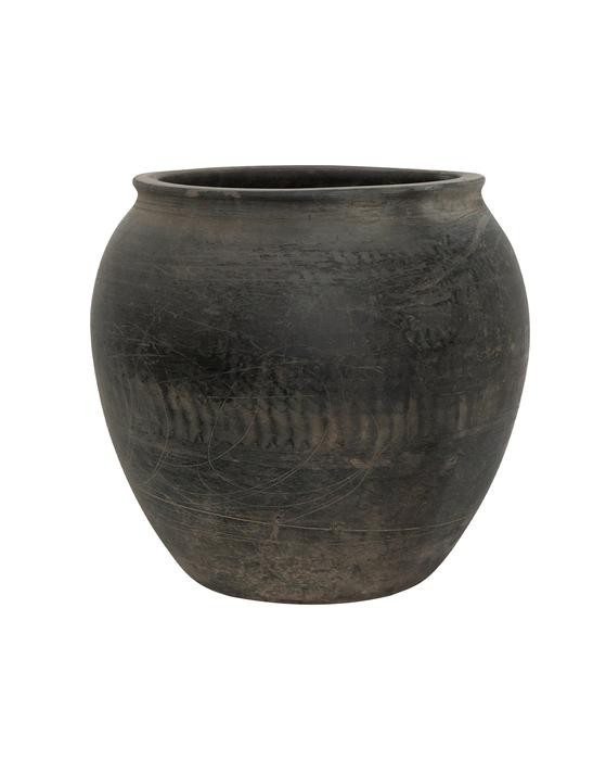 Brushed Charcoal Vase | McGee & Co.