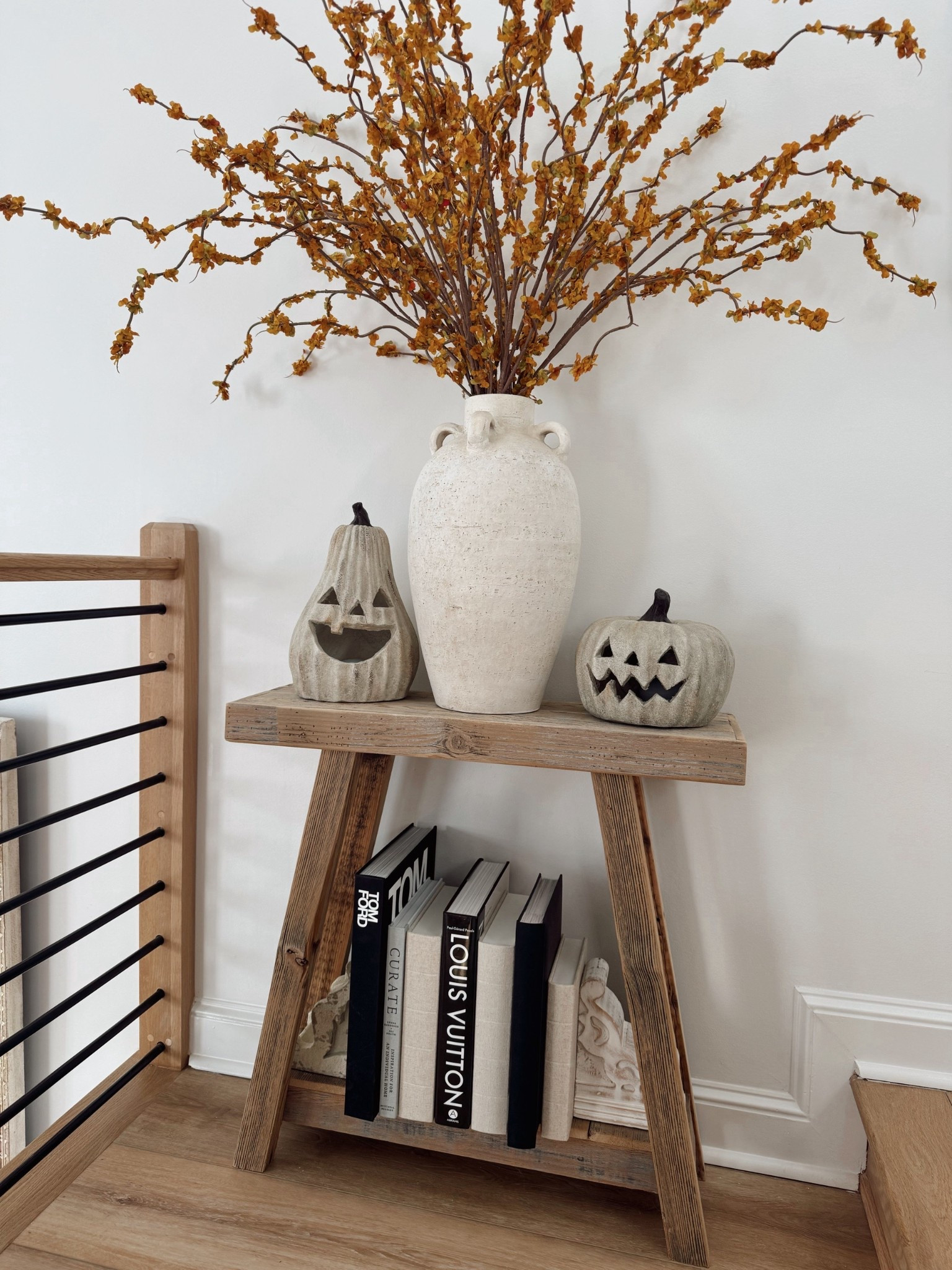 One of my fave lil fall spaces 🍂🤎 stems are Hobby Lobby & vase is Home Goods which I HIGHLY encourage you to look there for if you’re wanting a tall one like this! I linked similar where I could 😌

Home decor / cozy spaces / fall / world market / wayfair table / accent table / books / pumpkins / Holley Gabrielle 

#LTKHome #LTKSeasonal #LTKFindsUnder100
