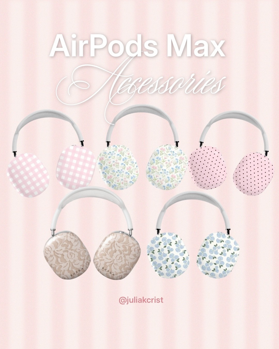 cutest airpods max covers and accessories to make your tech aesthetic! #tech #apple

#LTKvlog