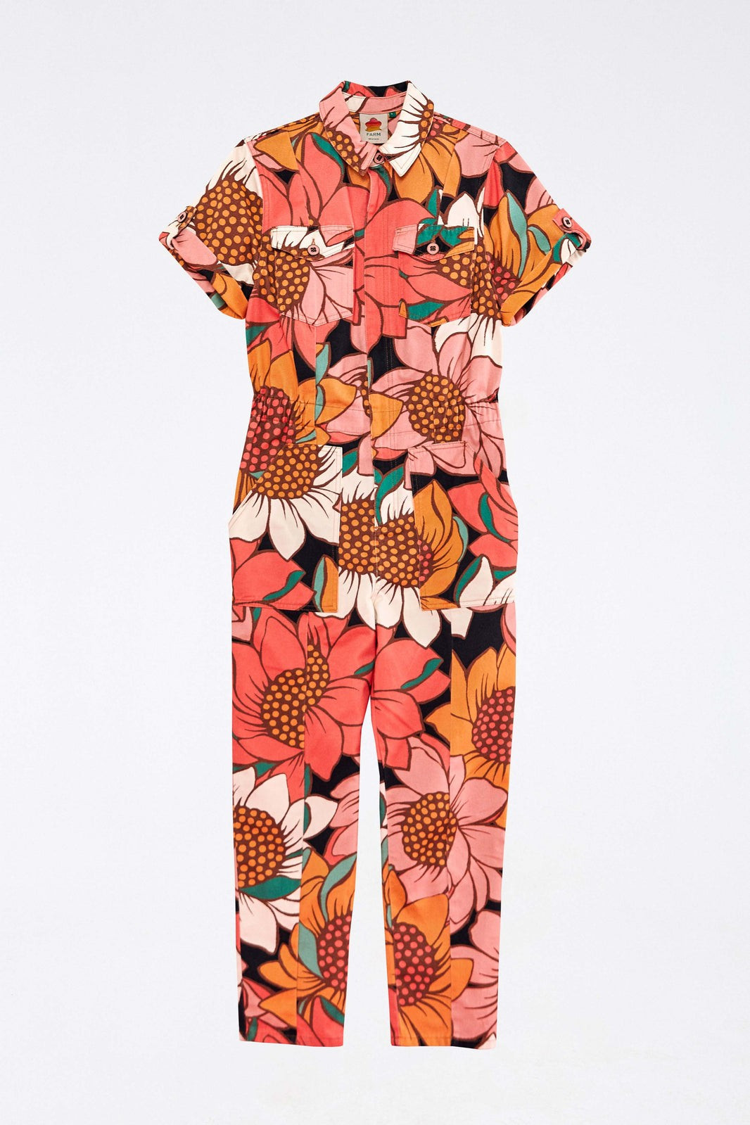 COLORFUL SUNFLOWERS JUMPSUIT | FarmRio (US)