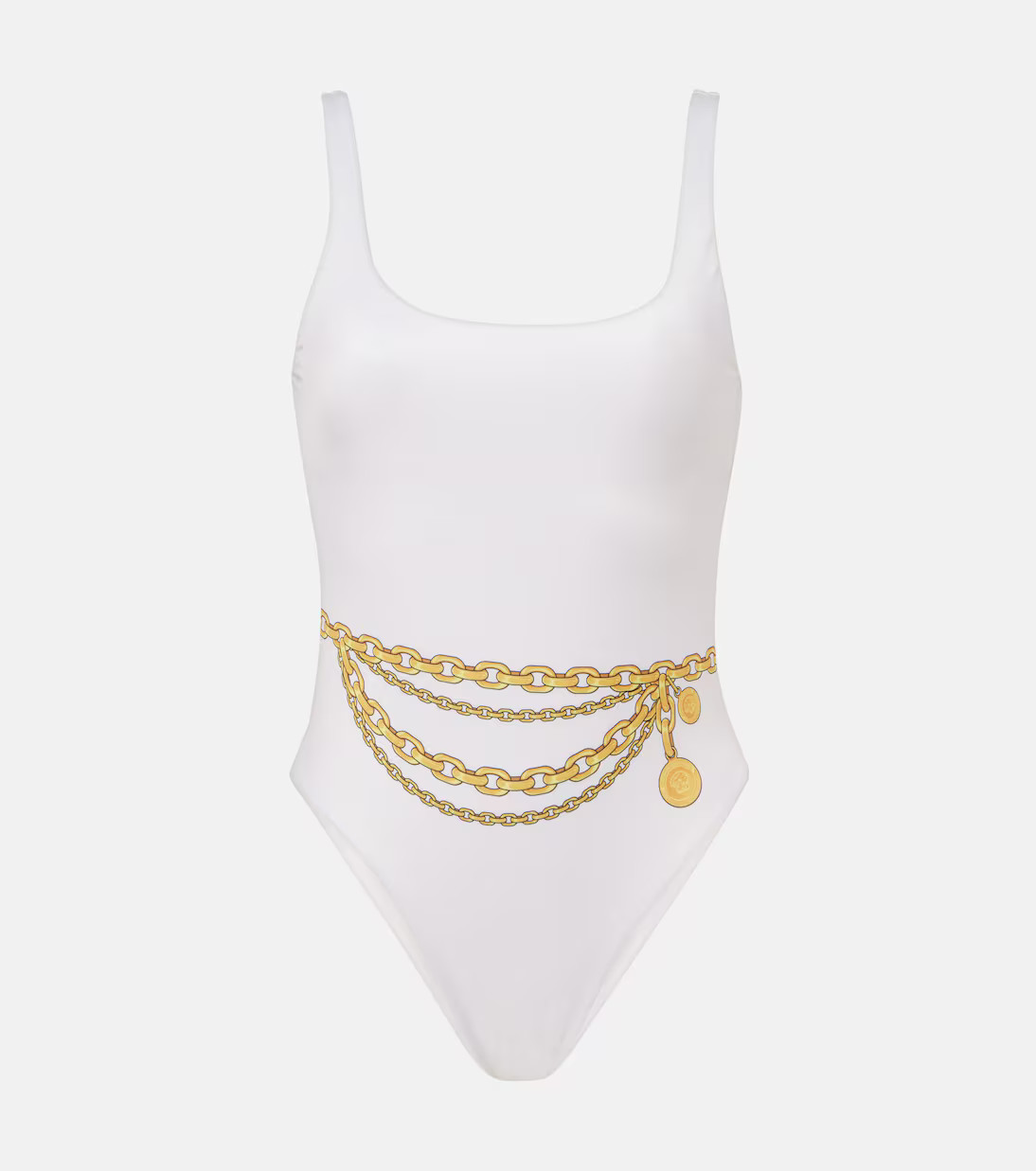 Chain-detail printed swimsuit | Mytheresa (US/CA)
