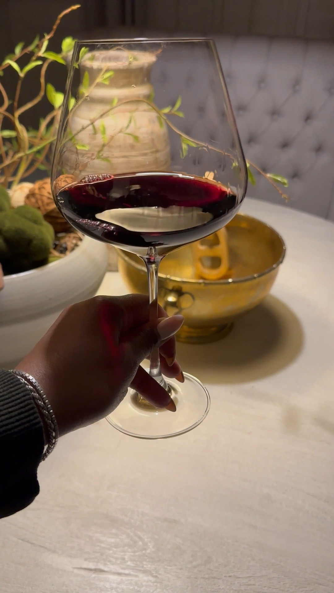 Dry January? Don’t know her…I will be enjoying a full bodied red all winter in my go to oversized wine glass from Crate and Barrel 🍷🍷

#LTKHome