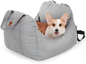 PET AWESOME Dog Car Seat, Puppy Booster Seat, Travel Carrier Bed for Small and Medium Pets | Amazon (US)