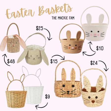 Easter is in full swing! Do you have your baskets yet? 🐰 Here are a few of my favorite! 

#ltkeaster #easterbasket #easterdecor #easterfun #easter 

#LTKSeasonal #LTKkids
