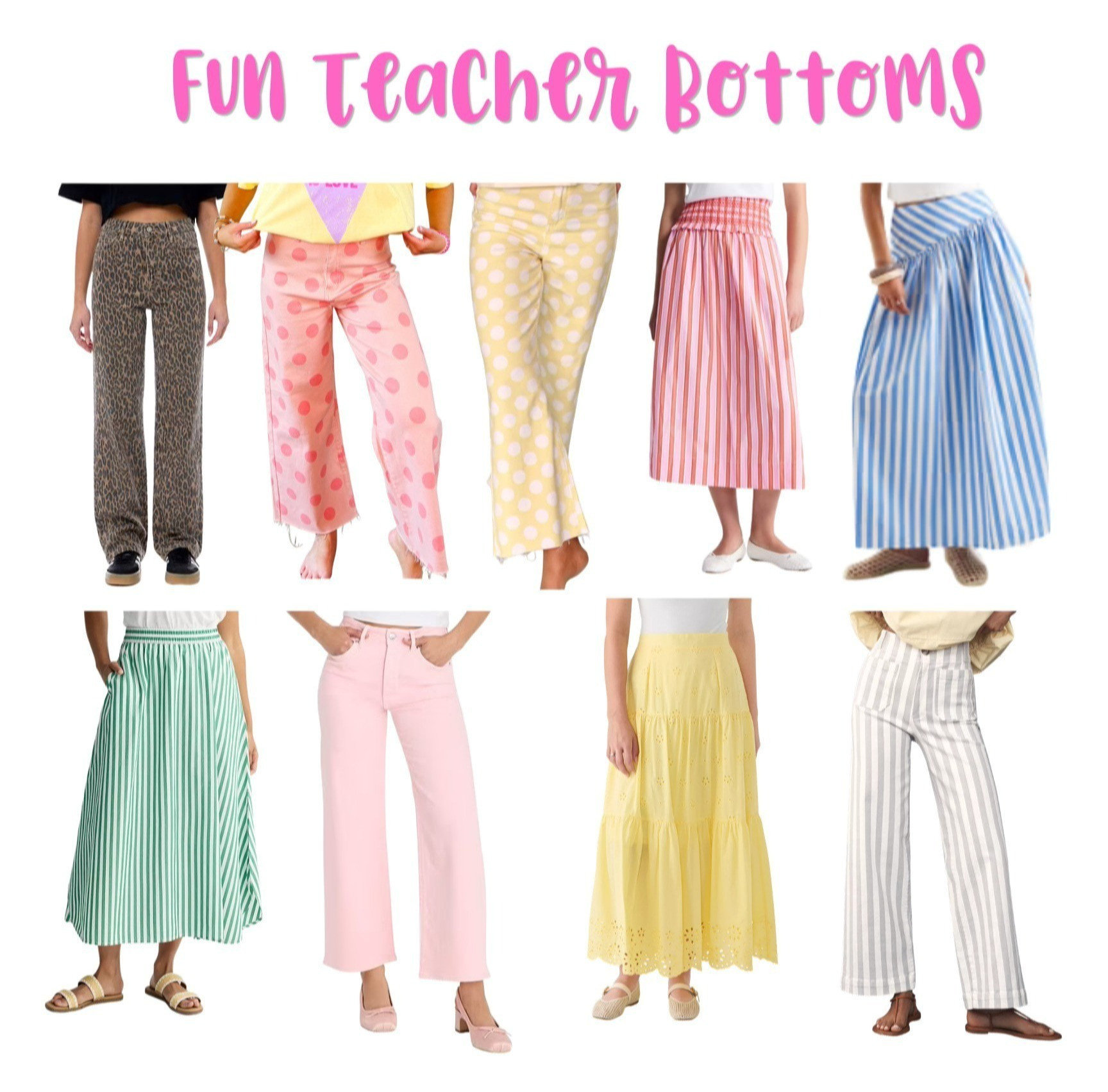 Fun Teacher Bottoms!!! #LTKteacher  

 #LTKootd