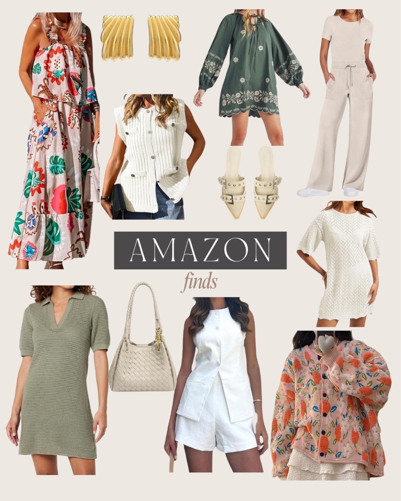 Amazon favorites ! 🫶🏻

Casual outfit, outfit ideas, elegant style, minimal style, fashion inspo, neutral style, Amazon fashion, Amazon finds, ootd, basics, street style, neutral outfits, summer outfit, summer style, summer fashion, summer outfits, styling ideas, what to wear, chic style, outfit inspo, simple outfits, resort wear, vacation outfit, summer dress, cover up, mini dress, cardigan, sweater, two piece outfit, matching set, jumpsuit, maxi dress, sandals, earrings 

#LTKFindsUnder50 #LTKShoeCrush #LTKStyleTip