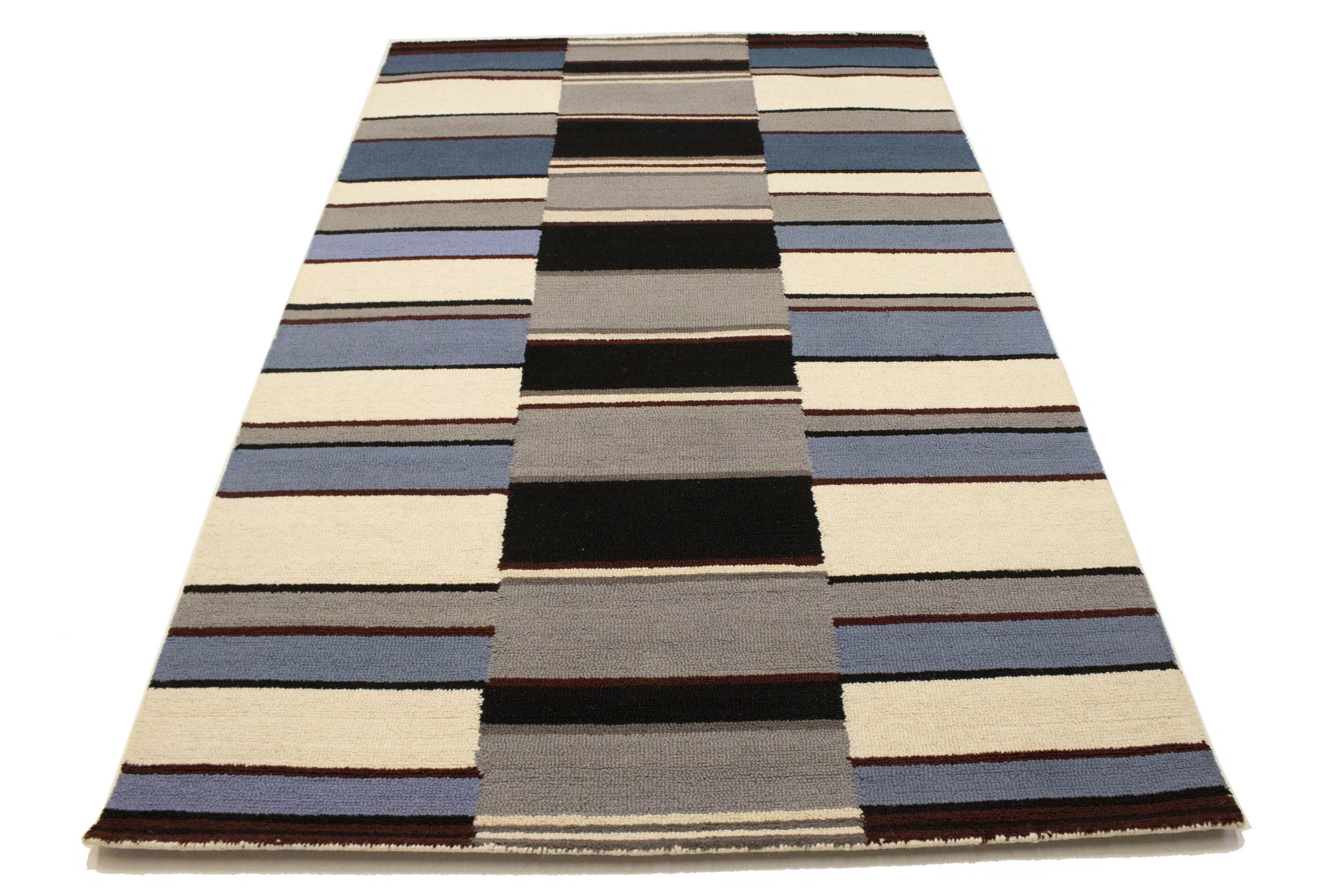 Performance Wool Striped Indoor Rug | Wayfair North America