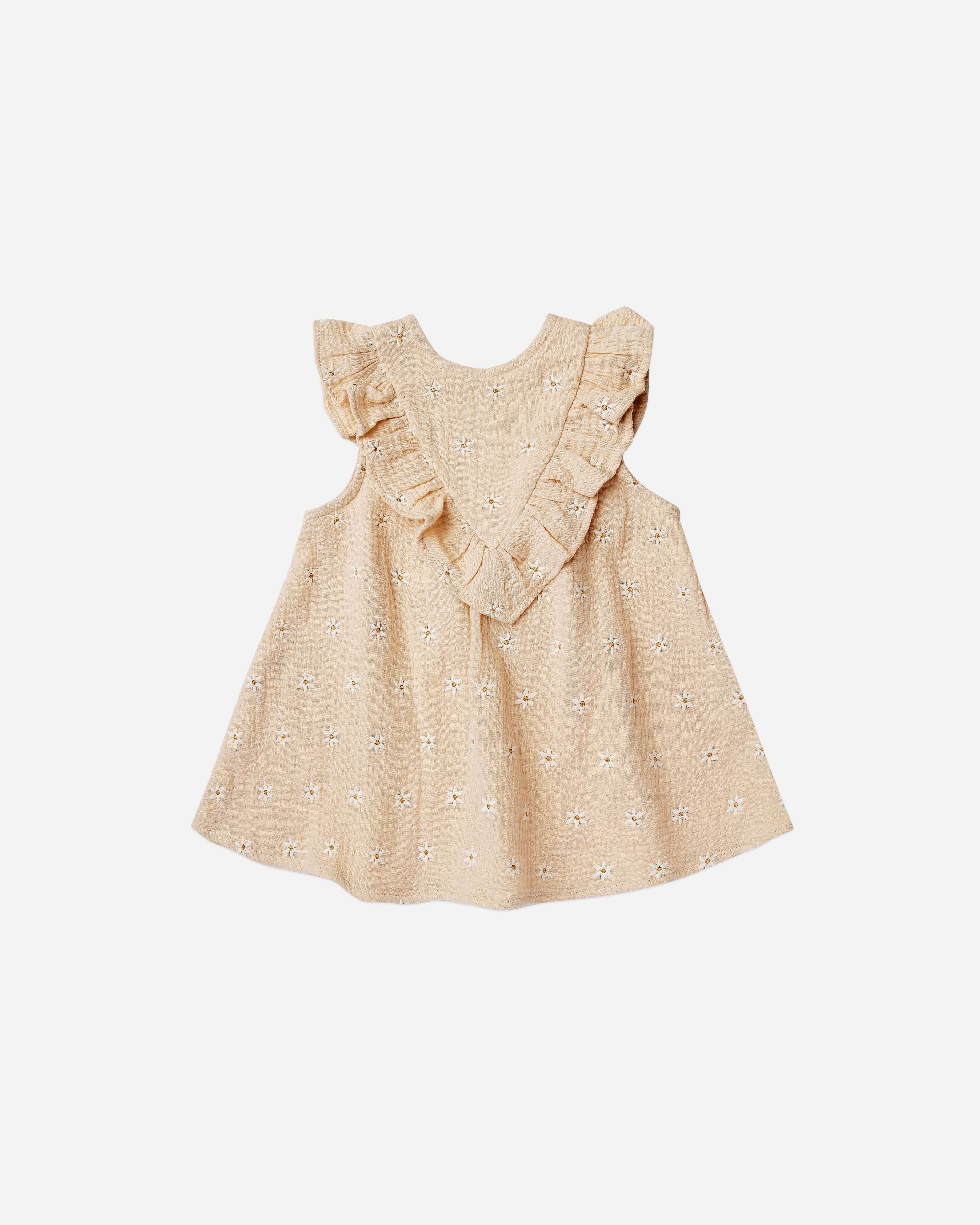Maisie Dress || Daisy Embroidery | Rylee + Cru