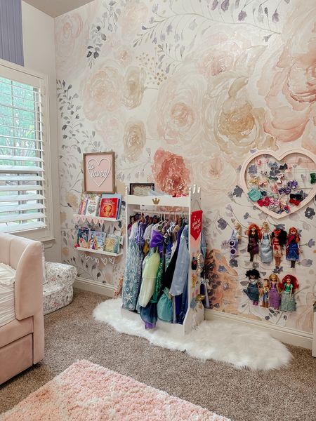 Daughters bedroom. Girls room. Princess dress up stand. #target #disney

#LTKKids #LTKFamily #LTKHome