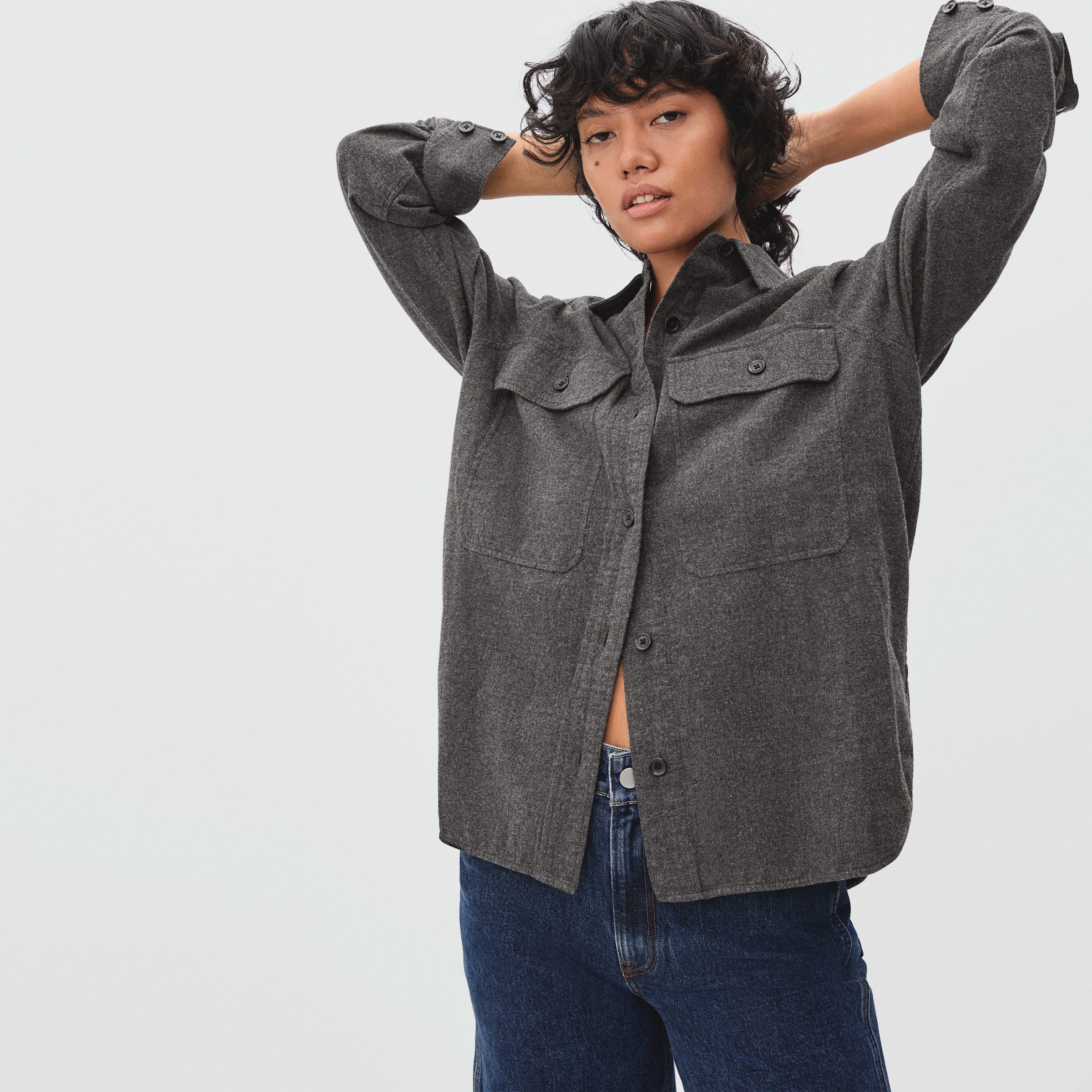 The Organic Cotton Flannel Shirt | Everlane