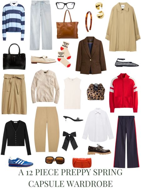 A 12 Piece Preppy Spring Capsule Wardrobe.
Head over to my site to see the outfit ideas and read the whole post.

#preppywardrobe #preppylook  #secondhandfashion  #minimalistfashion  #capsulewardrobe  #torontostylist  #fashionstylist #torontostylists  #torontostyleblogger 
#secondhandfashion  #minimalistfashion  #capsulewardrobe  #torontostylist  #fashionstylist #torontostylists  #torontostyleblogger 


#LTKstyletip #LTKover40 #LTKSeasonal