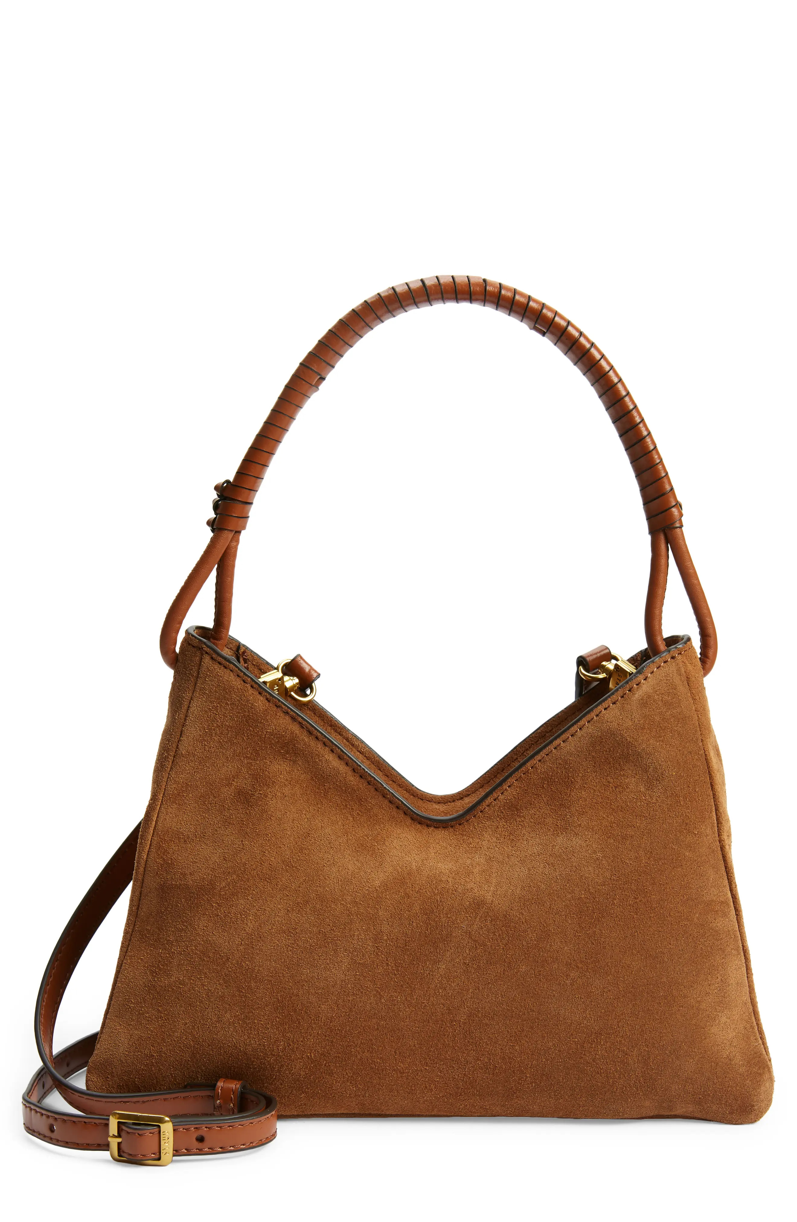 Valerie Suede Shoulder Bag (Women) | Nordstrom | Nordstrom