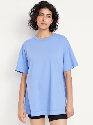 Oversized EveryWear Tunic T-Shirt | Old Navy (US)