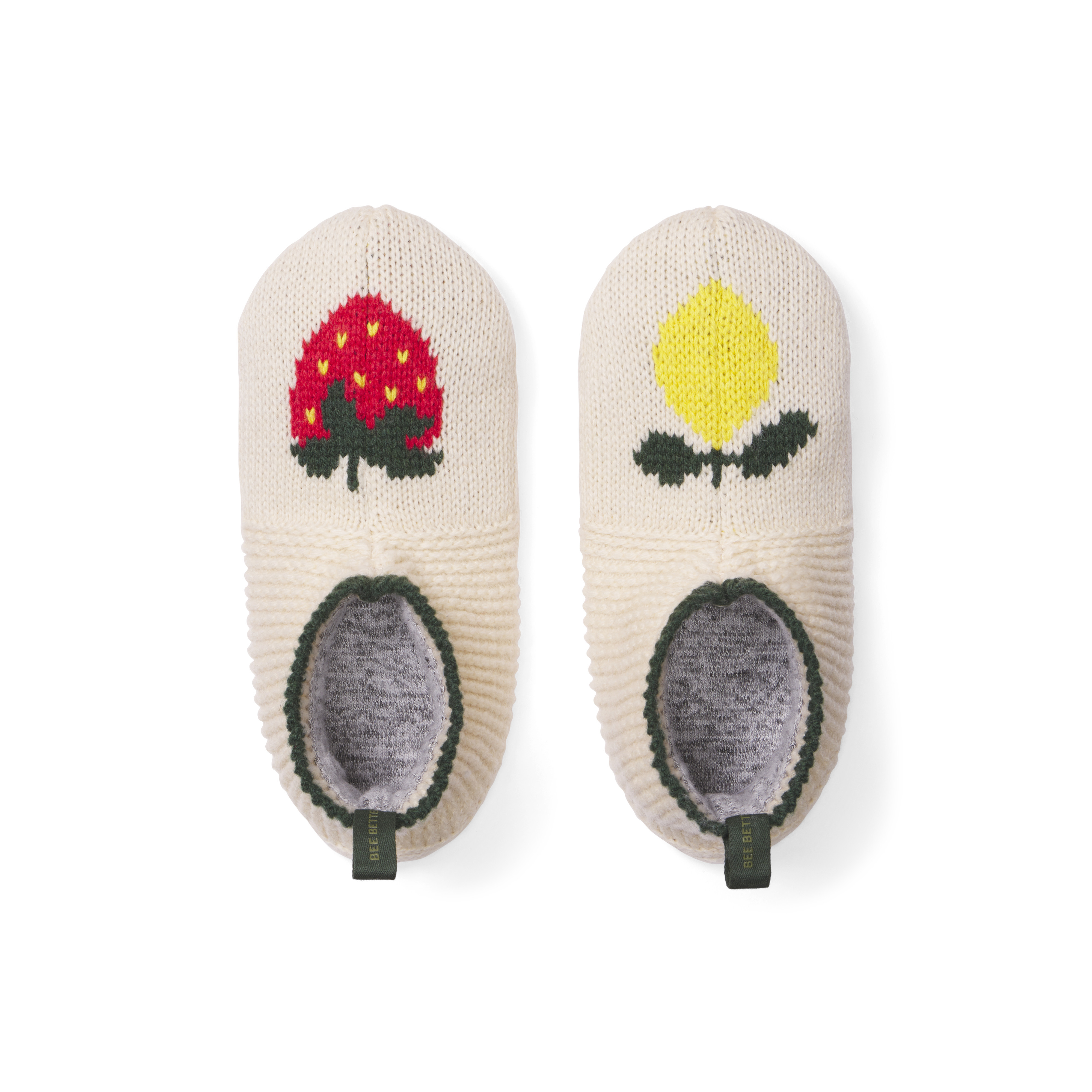 Youth Gripper Slipper - Strawberry Lemonade - Y1 - Nylon/elastane - Bombas | Bombas