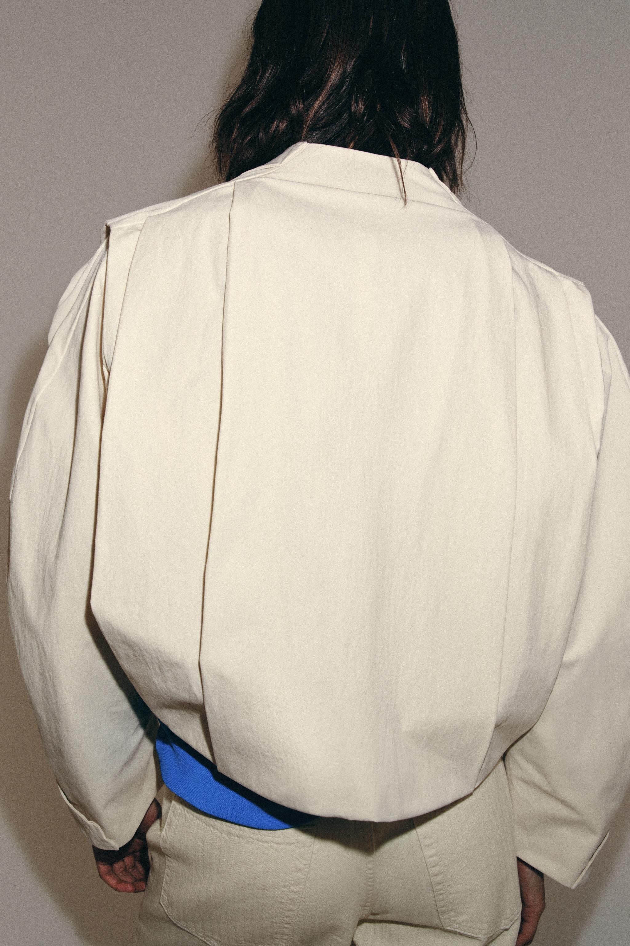 PLEATED WRAP JACKET ZW COLLECTION | Zara UK