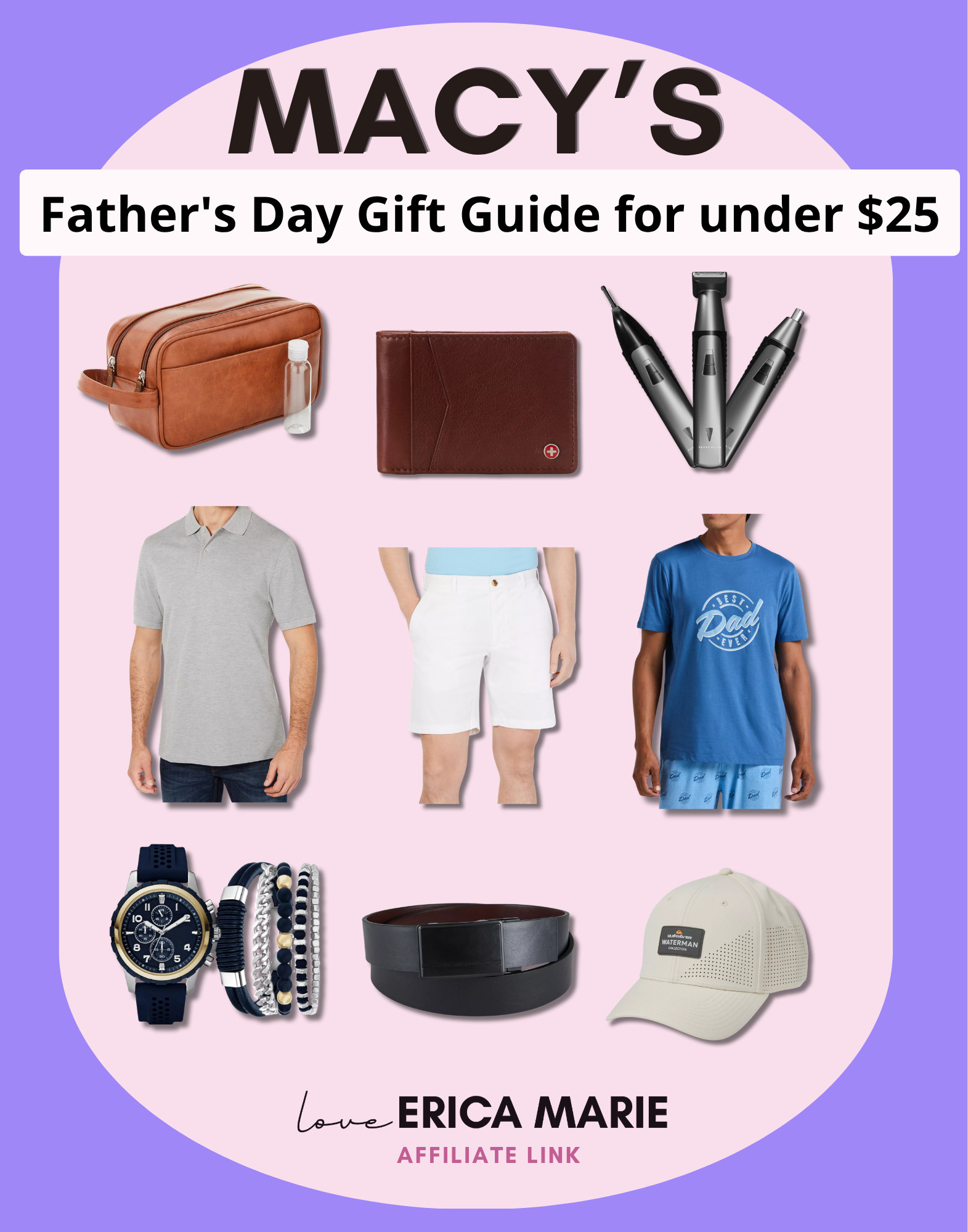 What do you buy the guy who already has it all? Usually, it’s about upgrading his current gear! Whether he needs a fresh wallet, a new watch for his collection, or some shirt, I’ve found some great options under $25.

Father's Day Gift Ideas, Gifts for Dad, Father's Day Gift Ideas on Sale 

 #LTKSaleAlert #LTKMens