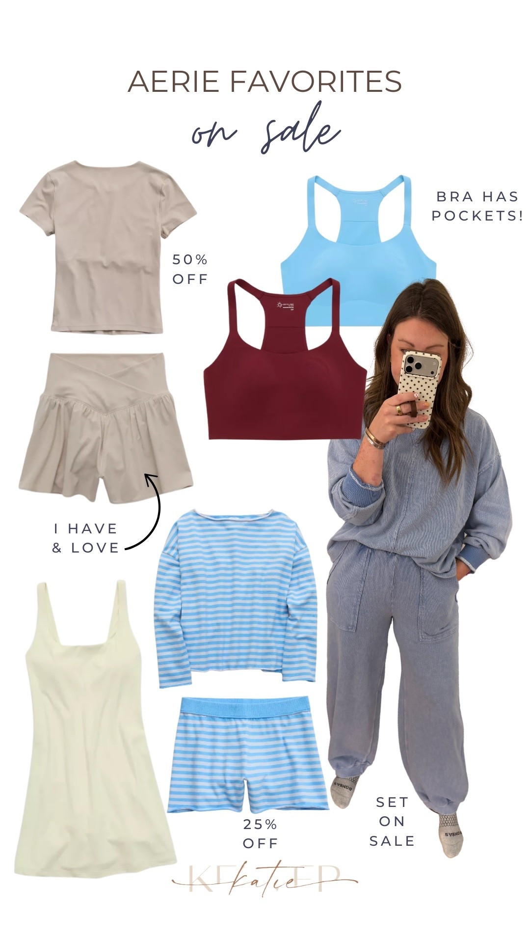 @Aerie favorites on sale now! Aerie has the best loungewear and workout pieces!

#LTKootd #LTKSaleAlert #LTKSeasonal