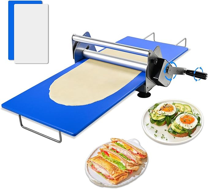 Folding Dough Rolling Machine，Manual Dough Sheeter ，Compact Dough Sheeter Machine For Bakery ... | Amazon (US)