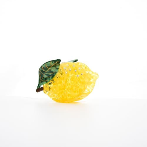 Generic Lemon Claw Clip，Acetate Fruit Hair Clip，Fun Small Claw Clips For Women. (lemon), 1 Count (Pack of 1) | Amazon (US)