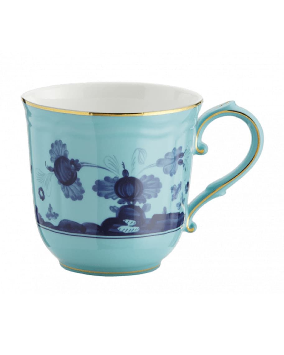 GINORI 1735 Oriente Italiano Mug, Iris | Neiman Marcus