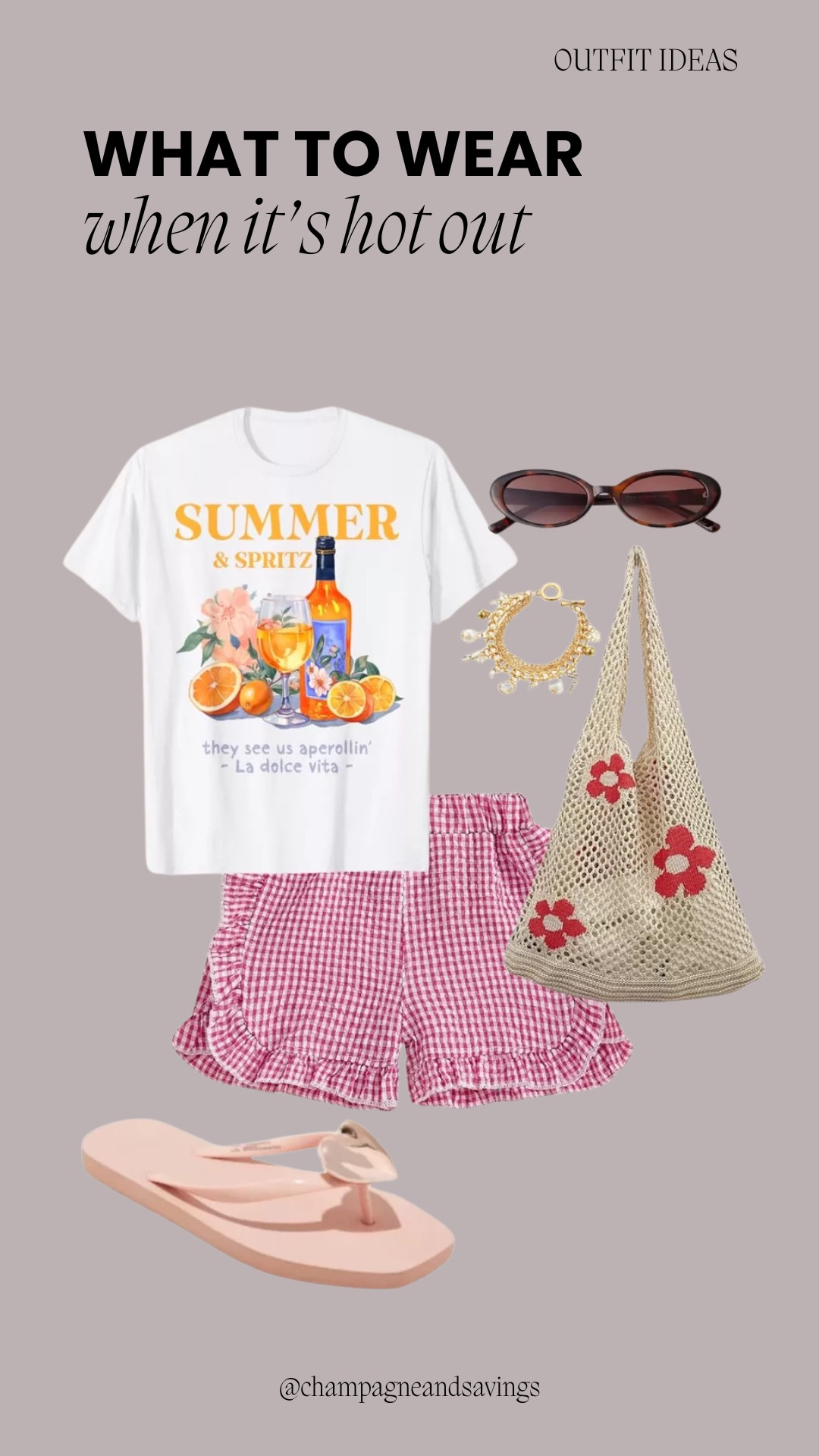 Hot weather outfit

#LTKootd