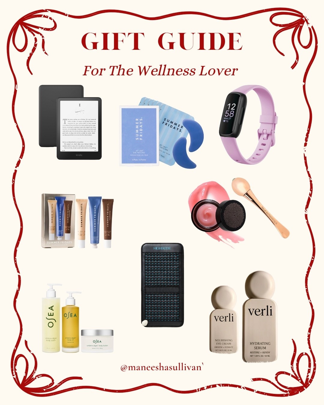 Gift Guide for the wellness lover! I would personally love all these items and I love all the clean beauty! 

#LTKmomlife #LTKGiftGuide #LTKBeauty