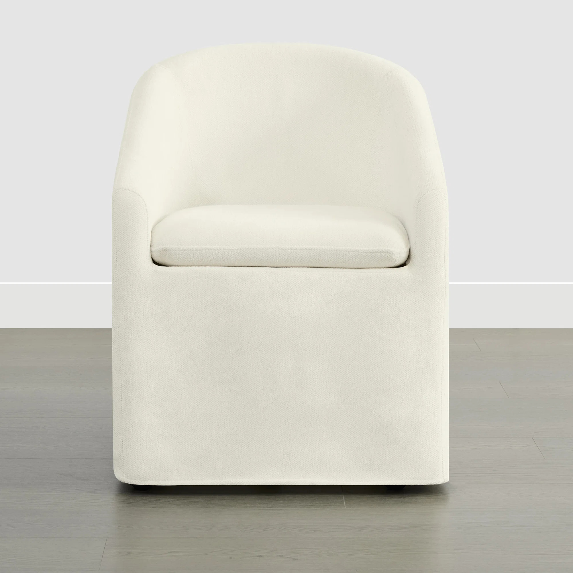 Hokku Designs Upholstered Dining Chair with Washable Slipcover & Casters & Reviews | Wayfair | Wayfair North America