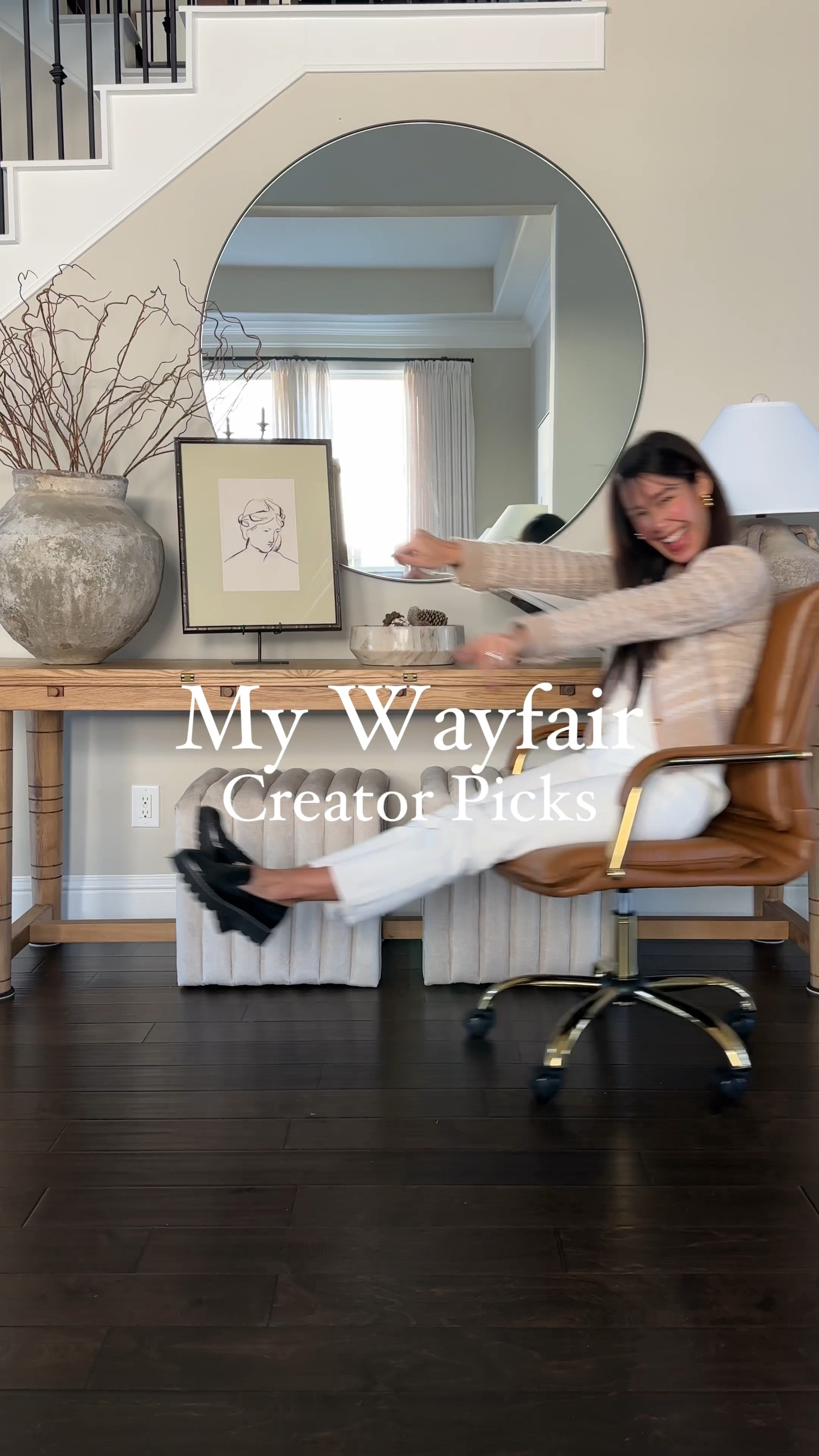 I’m so excited to share I was chosen to feature my favorite @Wayfair picks this week. The best part is Wayfair is giving special offers on my curated list of favorites just for you. Everything shown here is part of my curated list on @wayfair so make sure you check it out. 

FAQ: My best-selling console table is in the color weathered wheat. 

 @wayfair #wayfairpartner #wayfair #ad

#LTKWatchNow #LTKSaleAlert #LTKHome