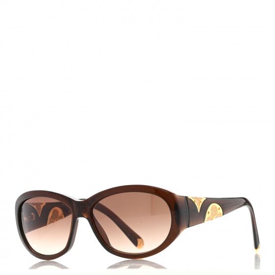 LOUIS VUITTON Iris PM Sunglasses Z0332E Brown Speckling | Fashionphile