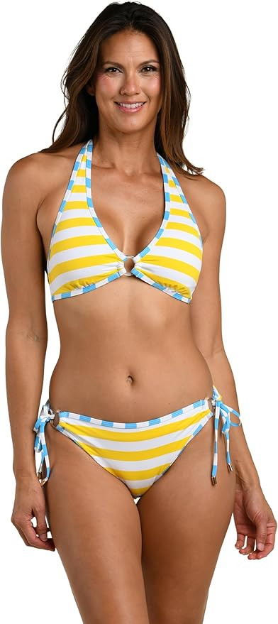 La Blanca Womens Banded Halter Bikini Swimsuit Top | Amazon (US)