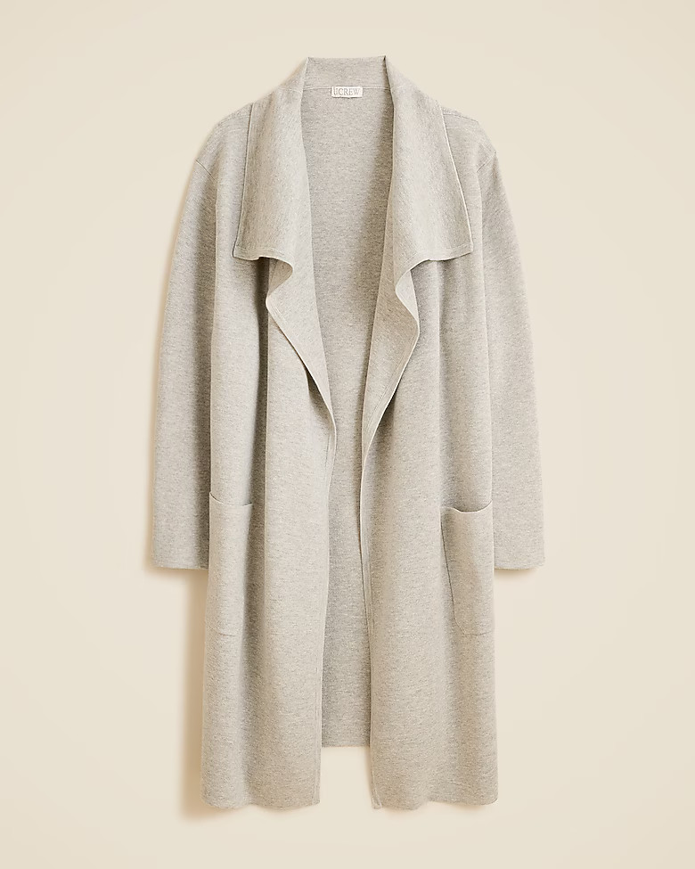 Shawl-collar sweater blazer | J. Crew US