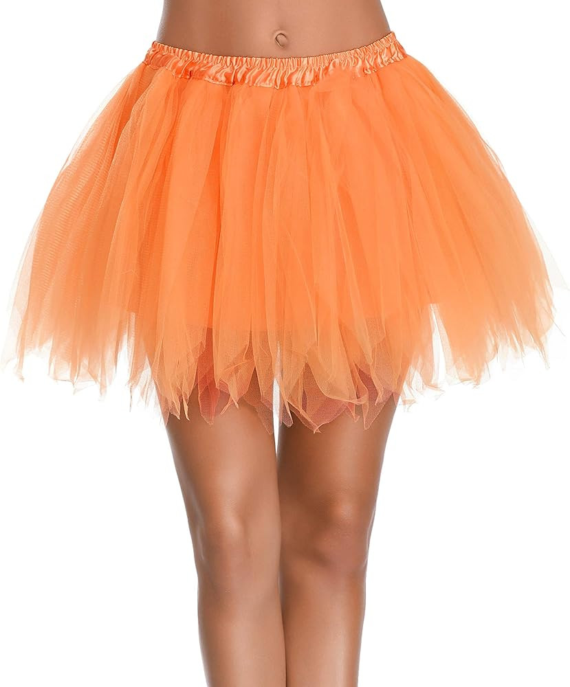 v28 Women's Teen‘s 1950s Vintage Tutu Tulle Petticoat Ballet Bubble Skirt | Amazon (US)