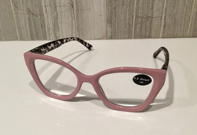 NEW A J Morgan Readers + 2.0 No Regrets Pink Tortoise Leopard Anthropologie | eBay US