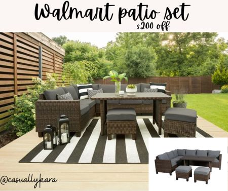 This beautiful set is marked down by $200 right now! Spring is in the air!! Take advantage of this sale and be ready for warmer weather. 

#LTKSeasonal #LTKhome #LTKsalealert