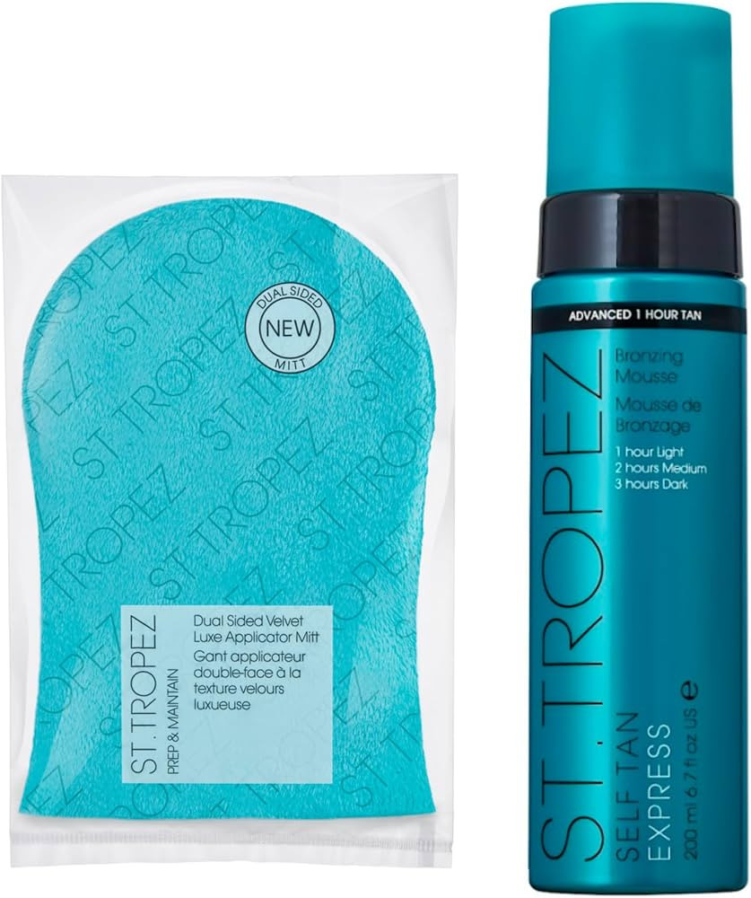 St.Tropez Self Tan Express Mousse, Fast Acting Fake Tan, Develops in 1-3 Hours, Streak-Free Finis... | Amazon (US)