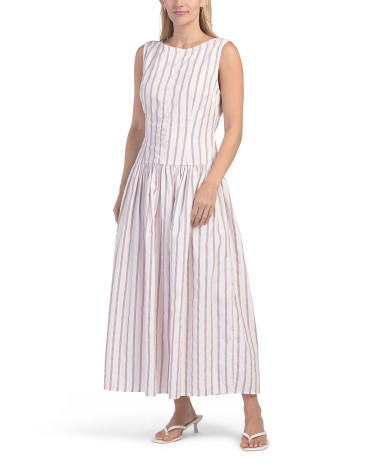 Button Down Vest Maxi Dress | TJ Maxx