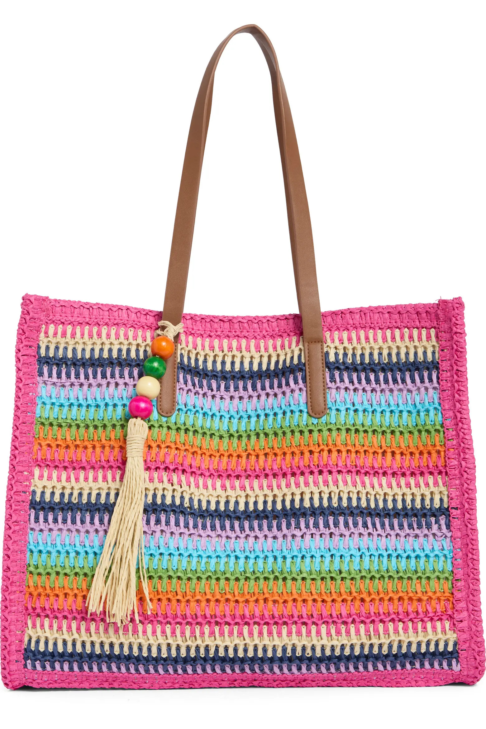 Citrine Woven Straw Tote (Women) | Nordstromrack | Nordstrom Rack