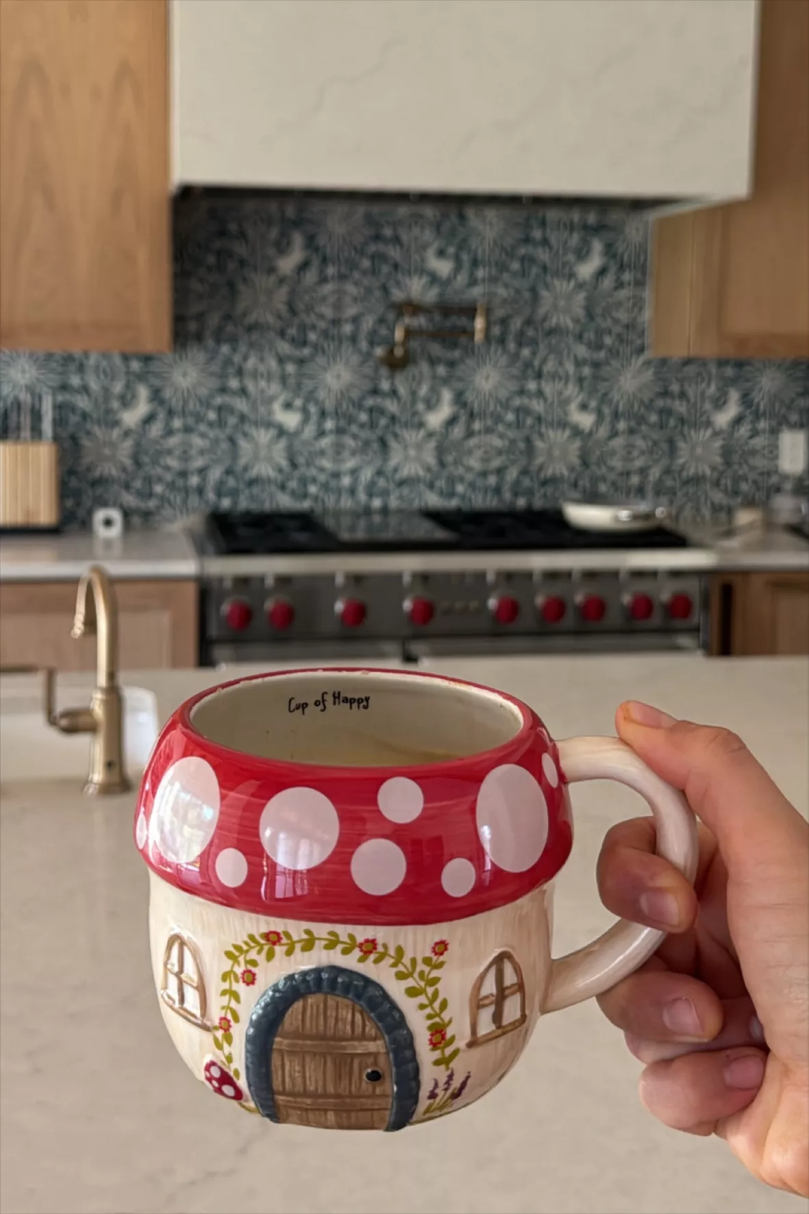 Folk Art Coffee Mug - The Gnome’s House Folk Art Coffee Mug - The Gnome’s House