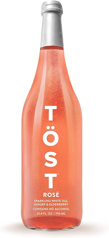 TOST ROSE All-Natural Alcohol-Free Sparkling Beverage, 25.4 Fl Oz (Pack of 3) | Amazon (US)