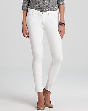 Ag The Legging Ankle Jeans in White | Bloomingdale's (US)