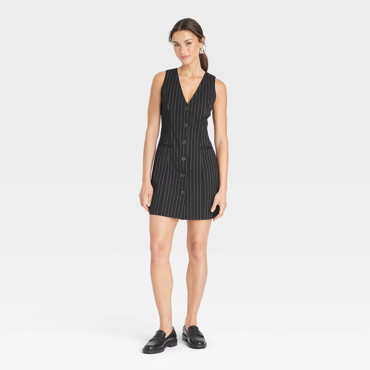 Women's Tailored Mini Vest Dress - A New Day™ | Target