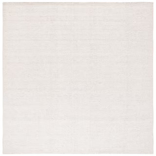 SAFAVIEH Abstract Ivory/Beige 10 ft. x 10 ft. Speckled Square Area Rug ABT468E-10SQ | The Home Depot