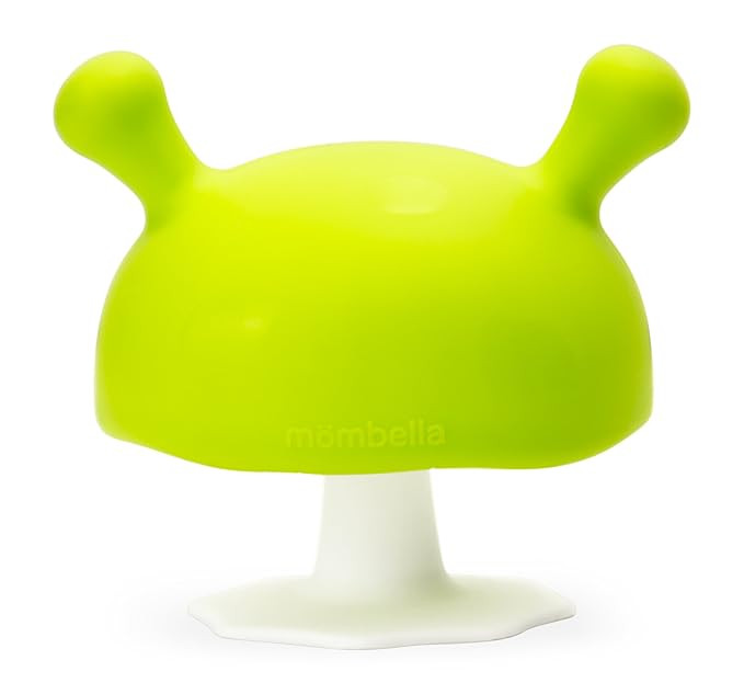 Mombella Mimi The Mushroom Super Soft Silicone Baby Soothing Teether Toy, Pacifier &Breast Shape ... | Amazon (US)