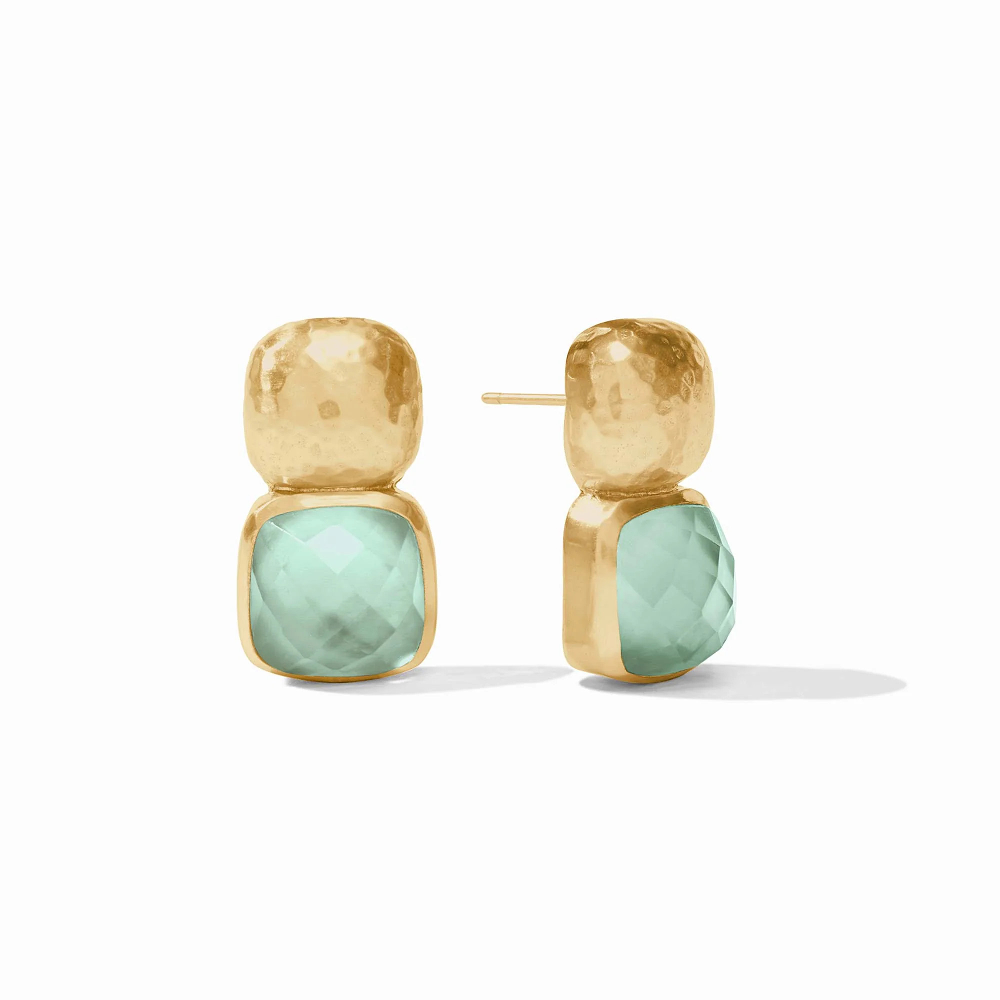 Catalina Gold Gemstone Earrings | Julie Vos | Julie Vos