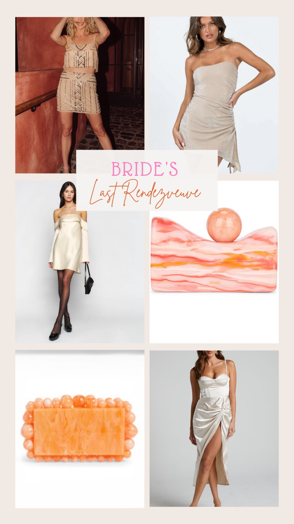 What to wear for your Last RendeVeuve bachelorette party as the bride🍾 #veuvebeforevows #brideinspo

#LTKwedding #LTKSeasonal #LTKstyletip