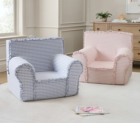 Kids Anywhere Chair®, Ruffle Gingham Collection | Pottery Barn Kids